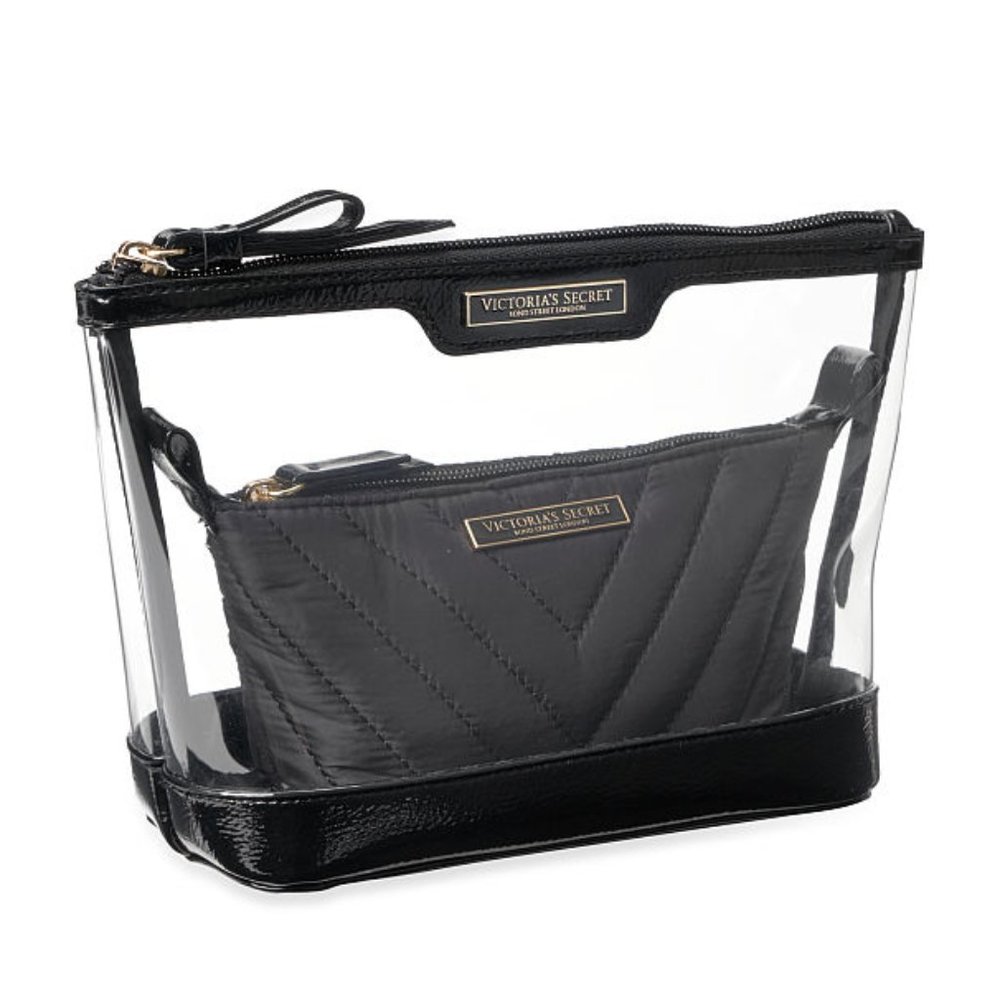 Victoria's Secret AM/PM Beauty Bag Duo NWT